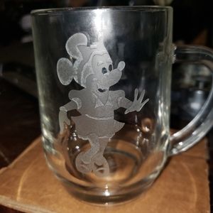 Walt Disney Productions Etched Mug Set